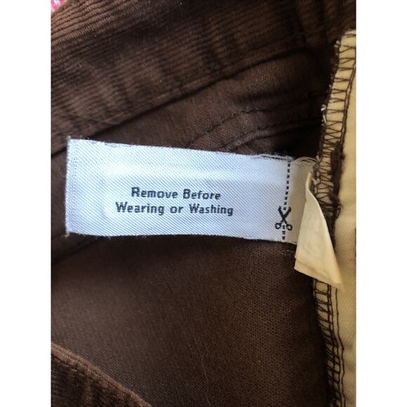 J. Crew Corduroy Pants Women’s 30" (fits like 32-33) Brown 5 pocket ankle - Picture 6 of 7